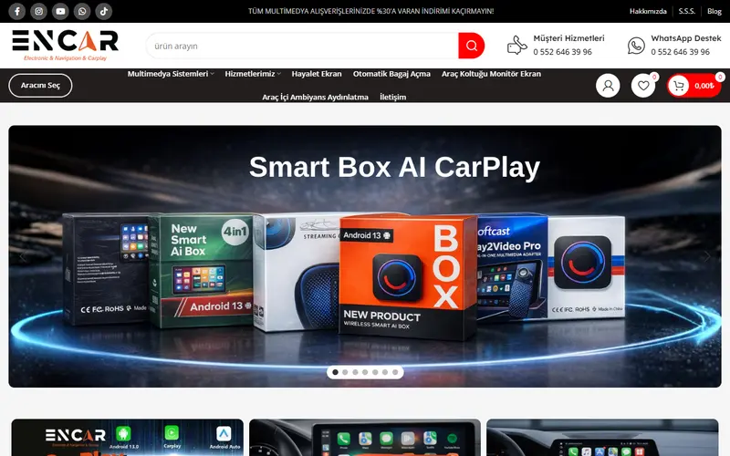 Toptan Multimedya web sitesi ana sayfa ekran görüntüsü